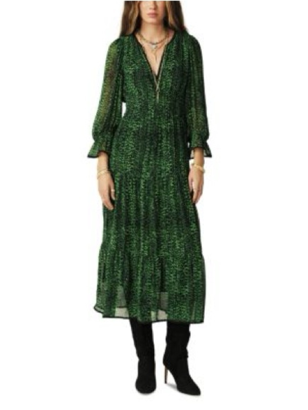 Ba&Sh Clovia Midi Dress